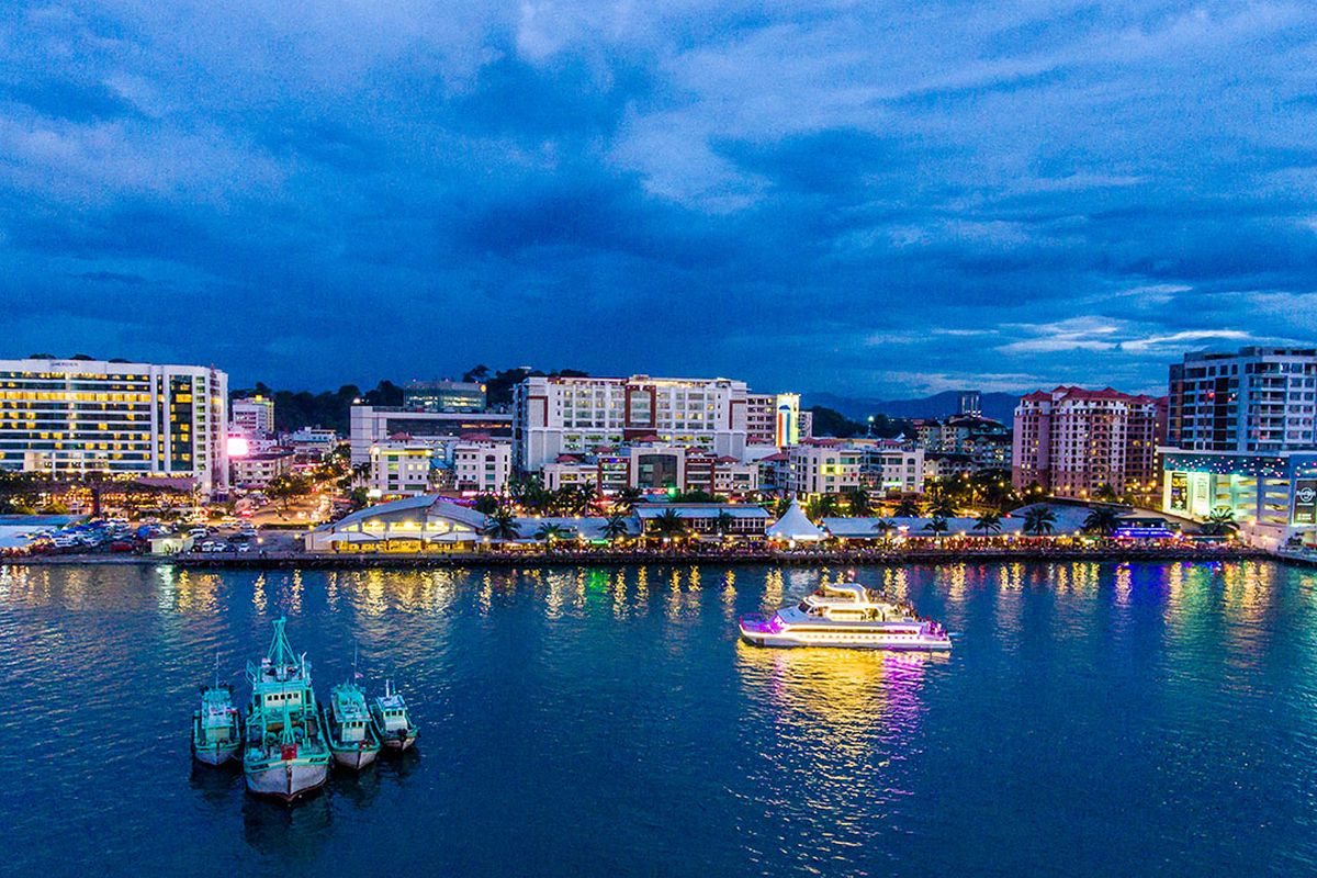 City centre, Kota Kinabalu
